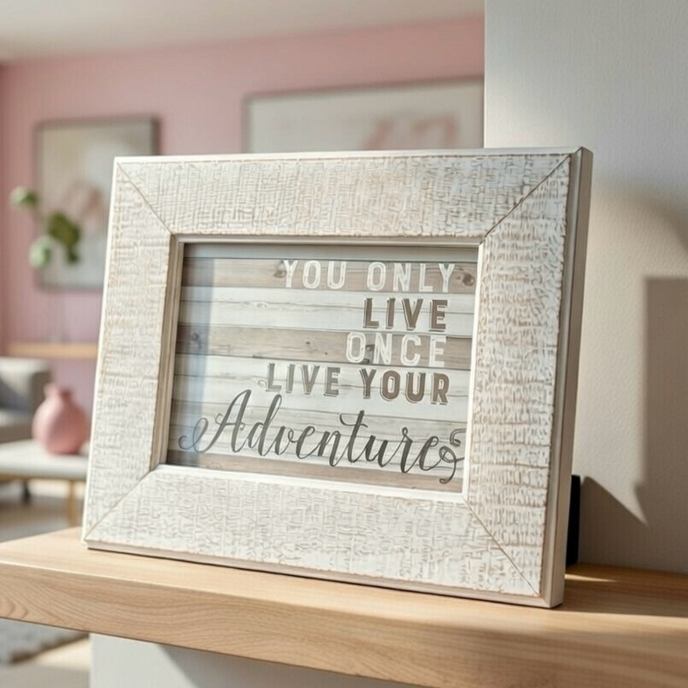 Sheffield Home Rustic Wood 5x7 Picture Frame